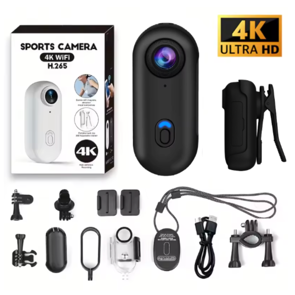 Thumb Camera 4k Waterproof